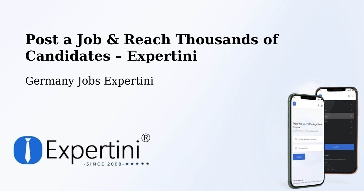 Post a Job in Altrip – Hire the Right Talent - Altrip, Germany Jobs Expertini