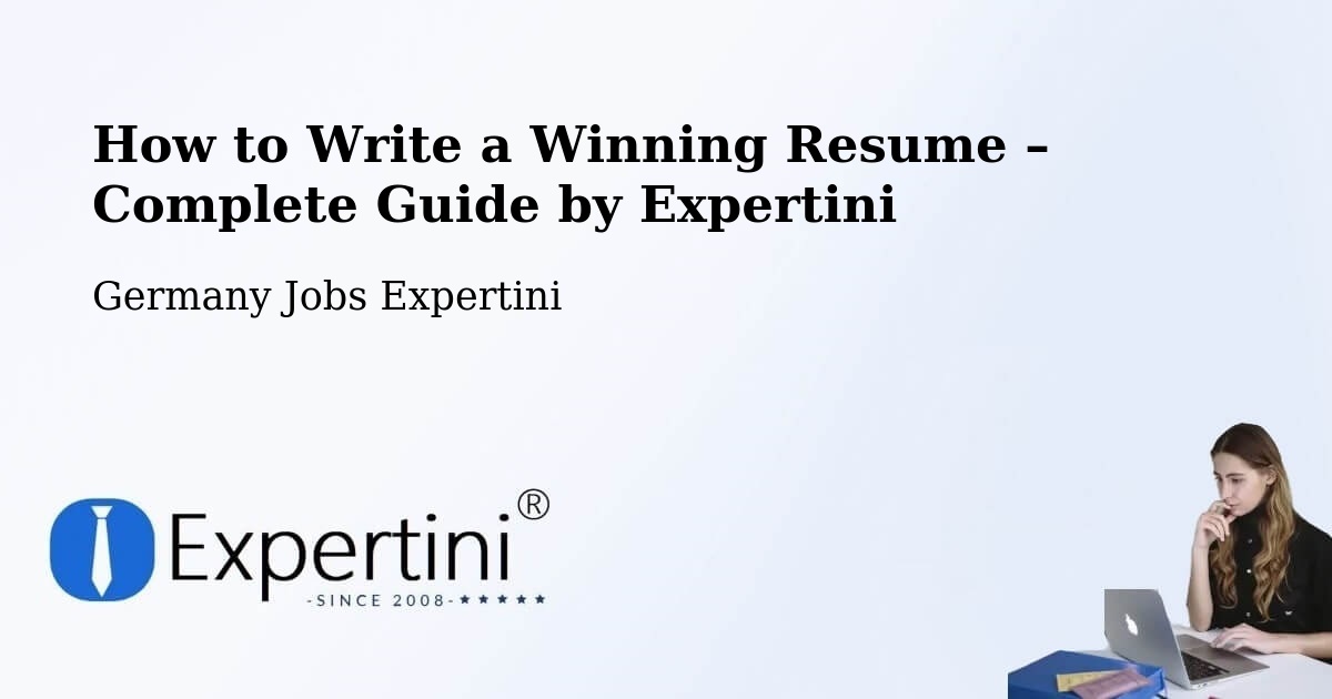 Resume Writing Guide for Job Seekers – Altrip - Altrip, Germany Jobs Expertini